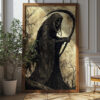 Grim Reaper - The Eternal Harvester Halloween Poster (300 Dpi, 24x36 Inches)