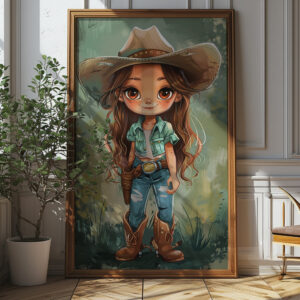 Country Sweetheart: The Adorable Cowgirl