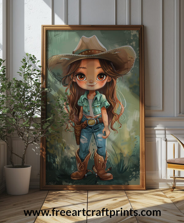 Country Sweetheart: The Adorable Cowgirl