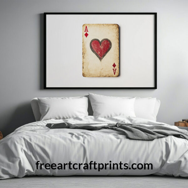 Ace Of Fun - Vintage Playing Card Wall Art