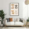 Cuddly Cubs: Safari Animal Poster