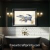 Baby Crocodile Kids Wall Art