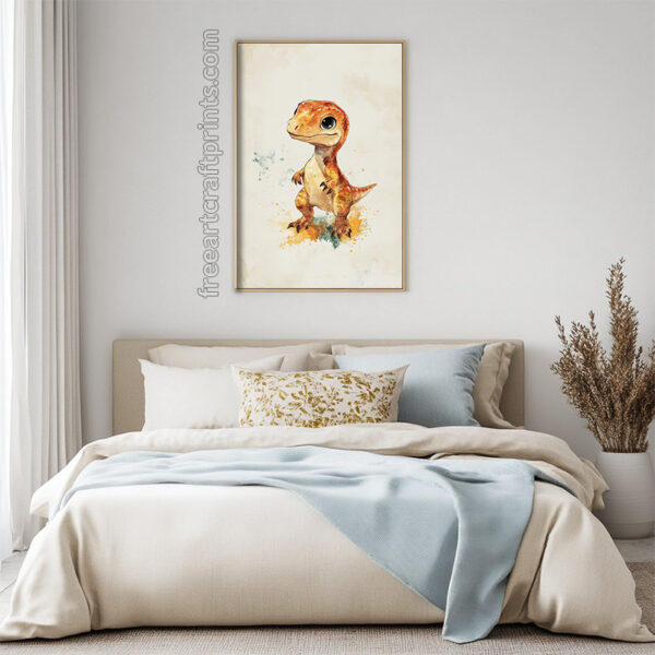 Dino Cuddle: Cute Dinosaur Illustration