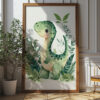 Jurassic Joy: Baby Dinosaur Wall Art