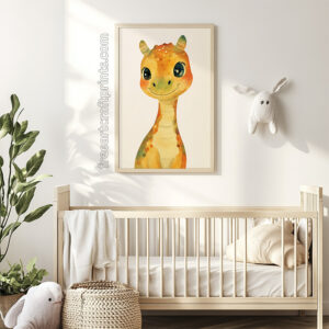 Gentle Giant: Baby Dinosaur Illustration