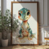 Sweet Hatchling: Baby Dino Wall Art