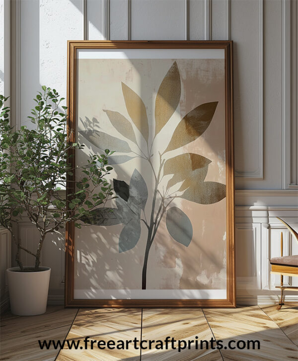 Boho Botanical Poster