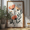 Soft Horizon Boho Blossom Art