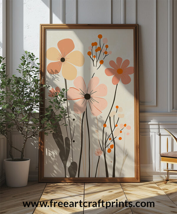 Blossom Symphony Boho Minimalist