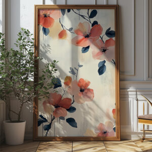 Soft Summer Blossom Boho Art