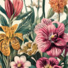 Botanical Beauty: Vintage Floral Poster