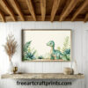 Baby Dinosaur Friend Poster