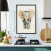 Baby Elephant Wall Art