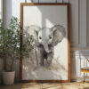 Baby Elephant Printable Poster