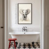 Baby Elephant Printable Poster