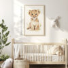 Baby Lion Poster