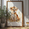 Lion Cub Printable Wall Art