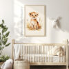 Lion Cub Printable Wall Art