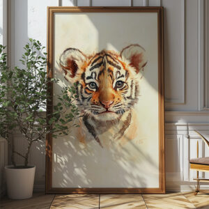 Baby Tiger Poster