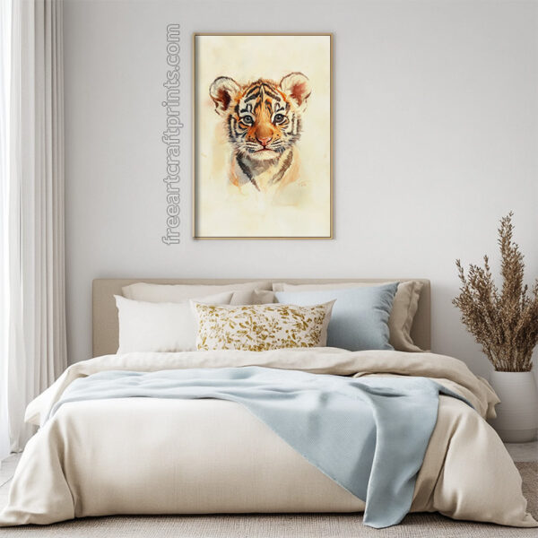 Baby Tiger Poster