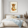 Baby Tiger Nursery Wall Art