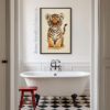 Baby Tiger Kids Wall Art