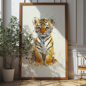 Tiger Cub Printable Wall Art