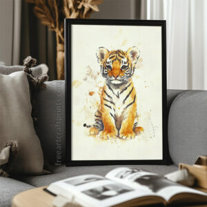 Tiger Cub Printable Wall Art