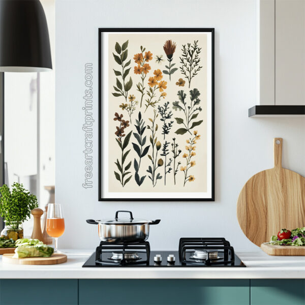 Boho Botanical Poster