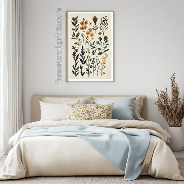 Boho Botanical Poster