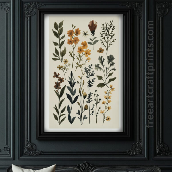 Boho Botanical Poster