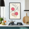 Boho Cherries Printable Wall Art