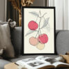 Boho Cherries Printable Wall Art