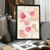 Boho Cherries Poster