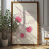 Boho Cherries Poster