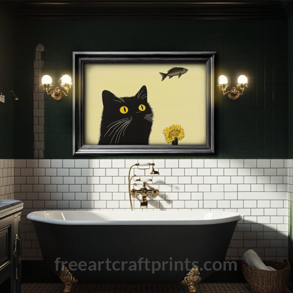 Cat Dreams Wall Art