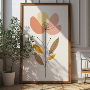 Boho Flower Poster