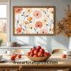 Boho Poppies Wall Art