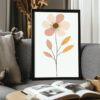 Boho Flower Wall Art