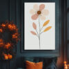 Boho Flower Wall Art