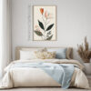 Elegant Boho Flower Wall Art