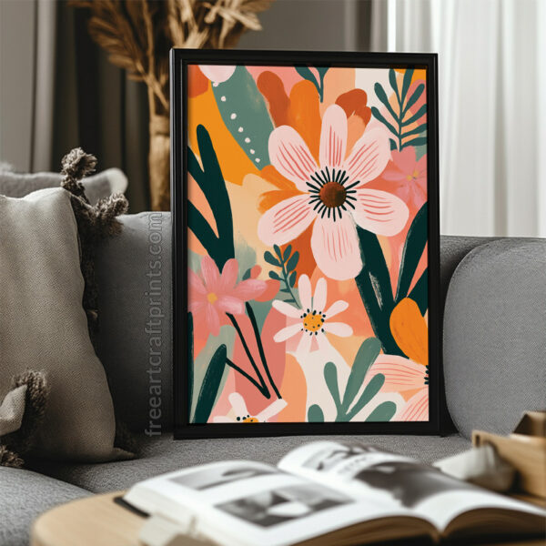 Printable Boho Flowers