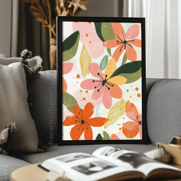 Pretty Boho Wall Print