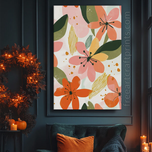 Pretty Boho Wall Print