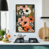 Floral Boho Wall Print