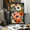 Floral Boho Wall Print