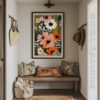 Floral Boho Wall Print