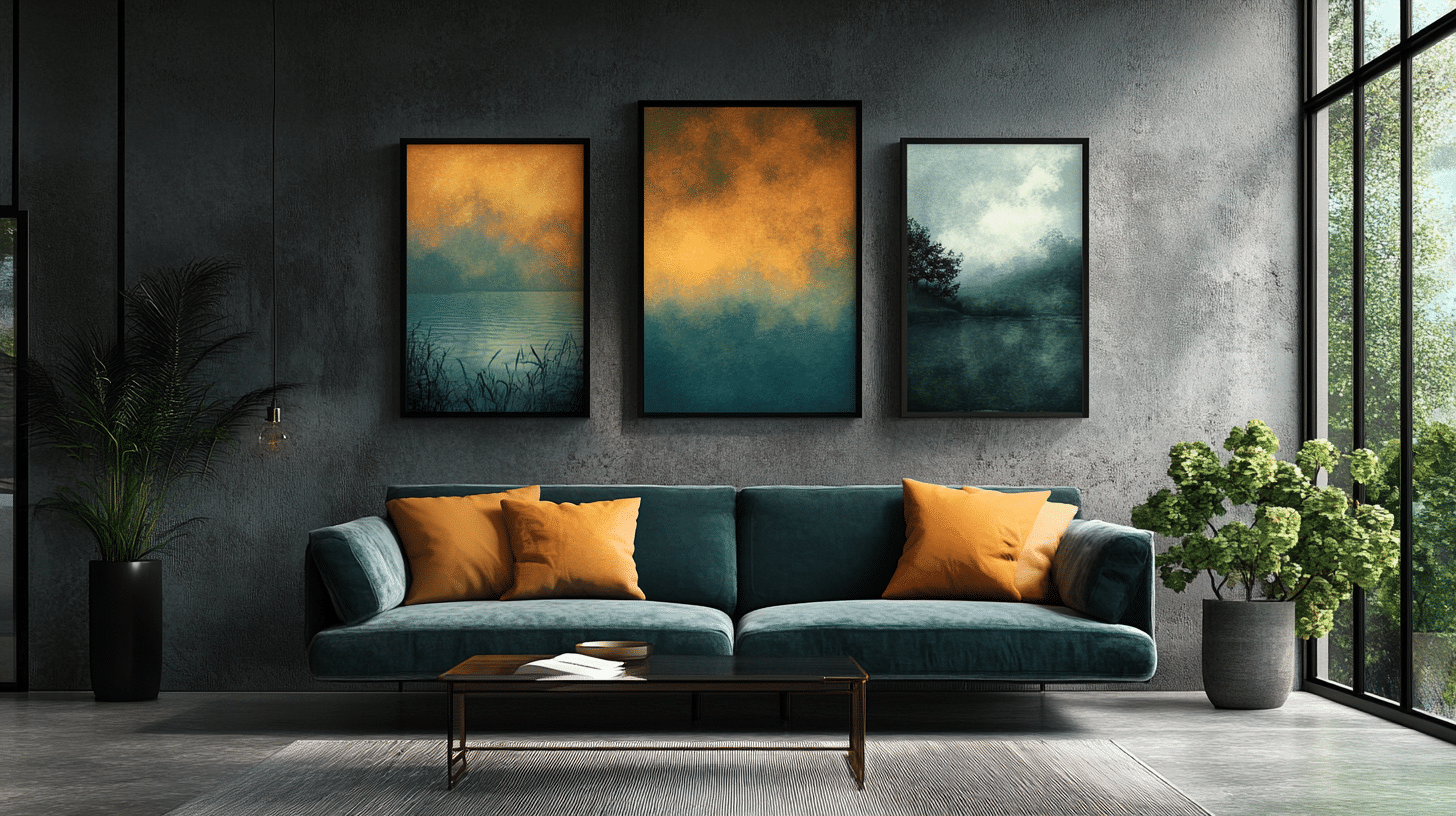 The Art Of Harmony: Using Wall Art Colors To Enhance Furnishings And Create A Cohesive Room