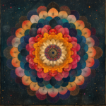 Cosmic Mandala Art - Free Printable Download For Enchanting Home Decor And Crafting (square, 300 Dpi)